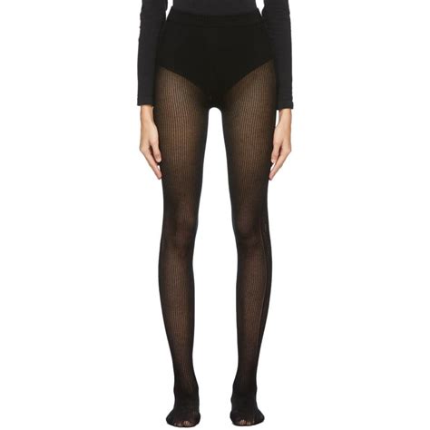 women's gucci tights black|gucci black distressed tights.